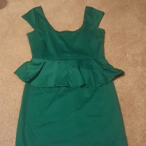 Peplum Dress